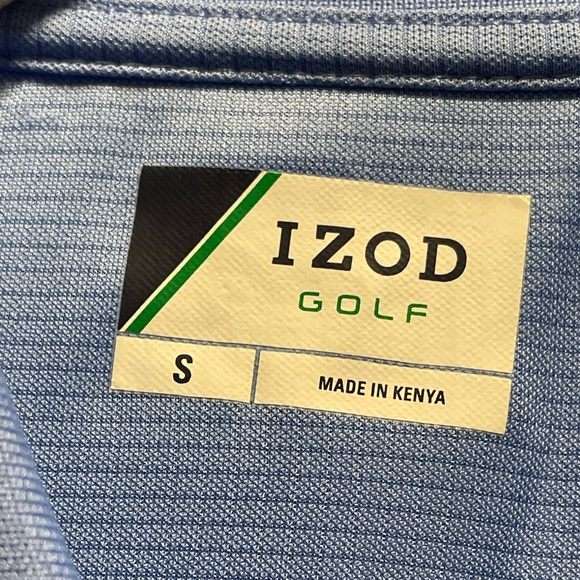 Izod NWT Men’s golf shirt light blue Size Small - Picture 2 of 7